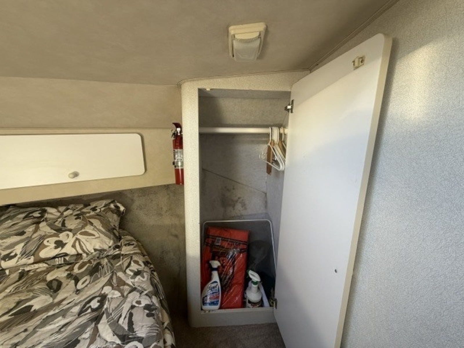 Starboard hanging locker