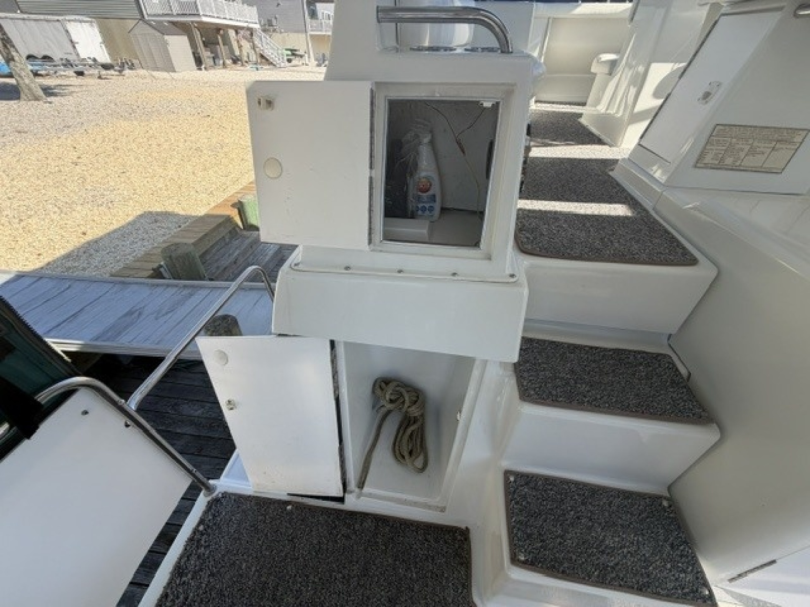 Sundeck storage
