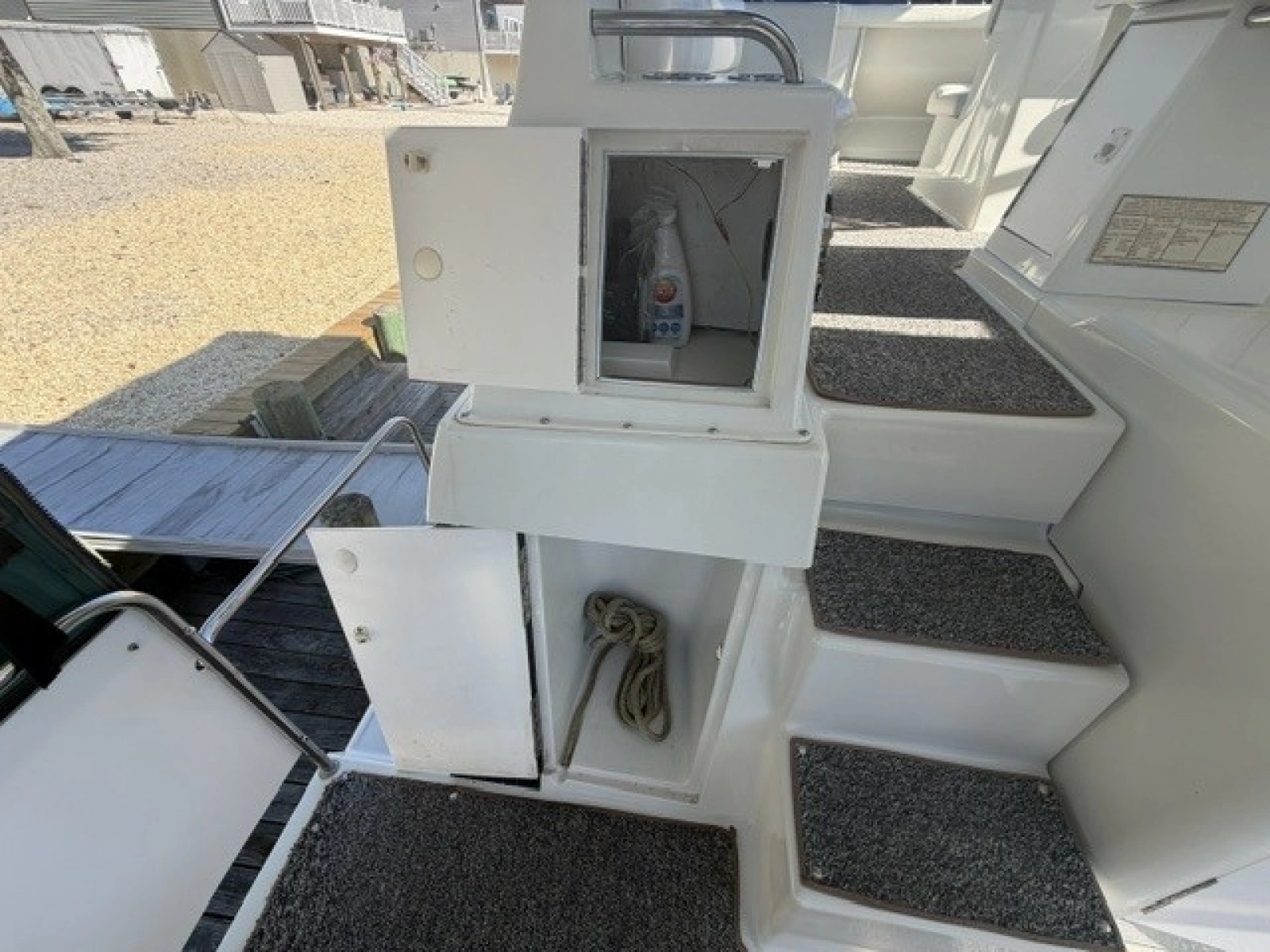Sundeck storage