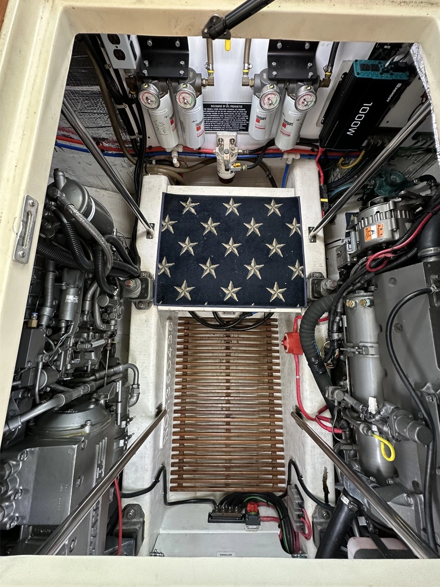Down into Engine Room