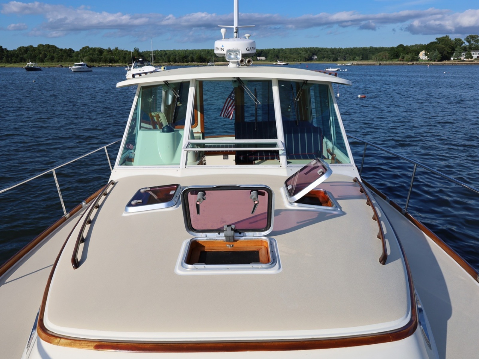 Cabin Top Looking Aft