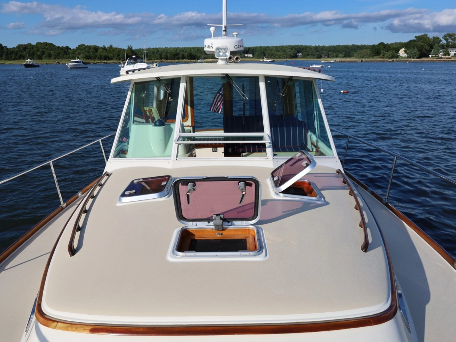 Cabin Top Looking Aft