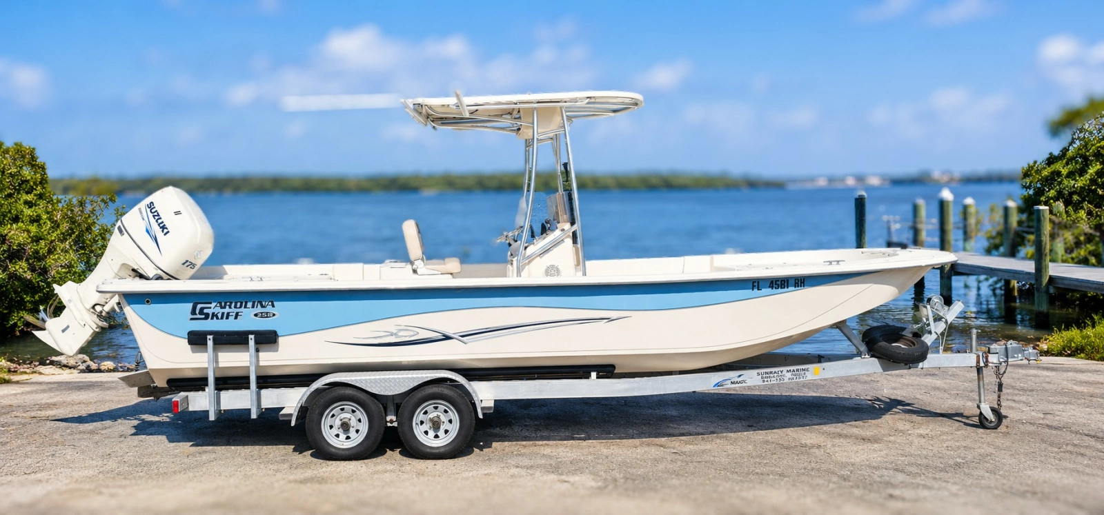 25ft Carolina Skiff Yacht For Sale
