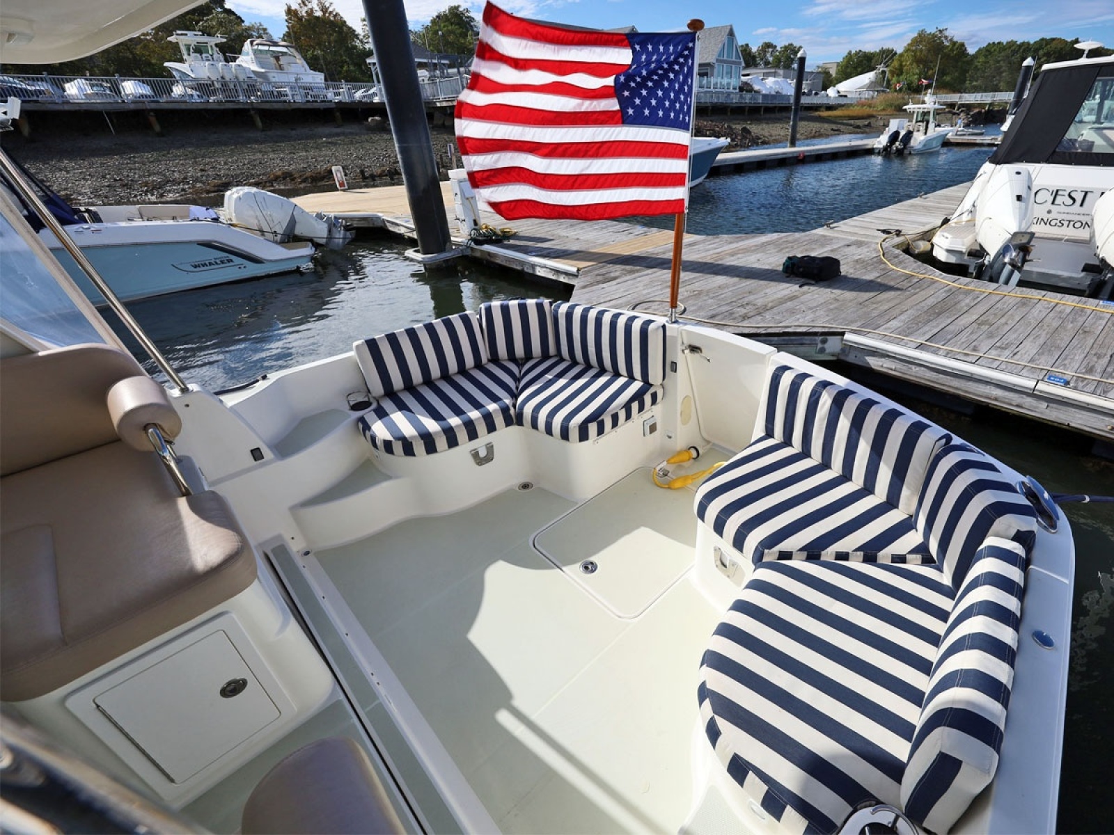 Cockpit Looking Starboard Aft