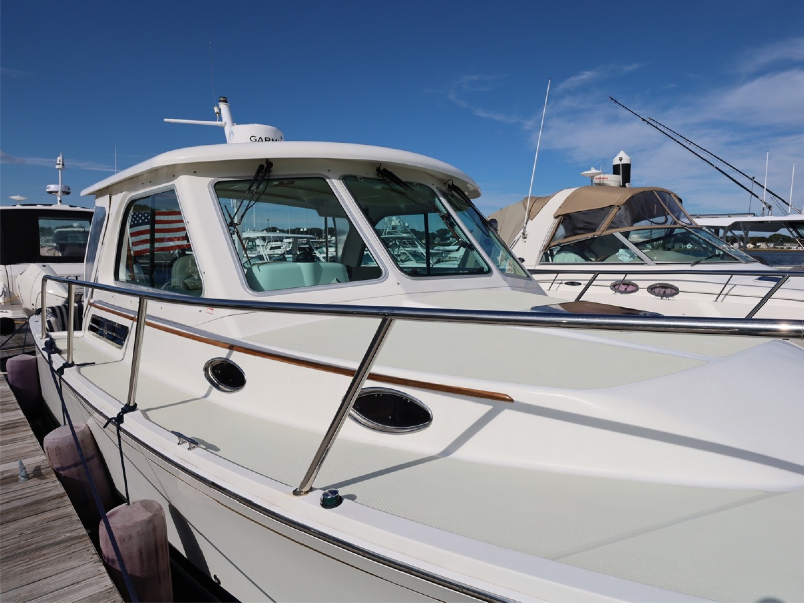Cabin and Windshield Looking Aft
