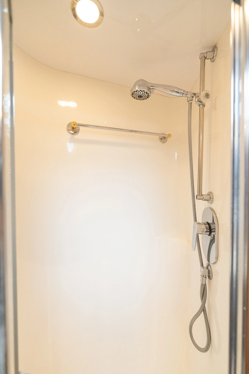 Master shower
