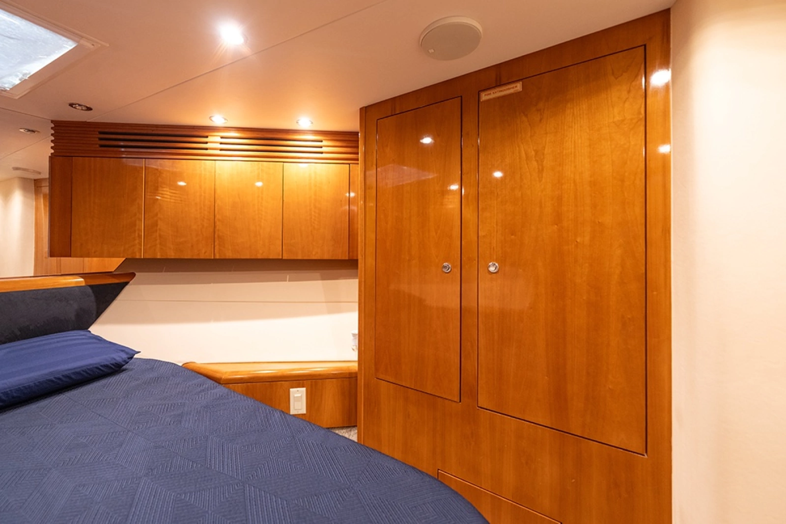 VIP stateroom storage area
