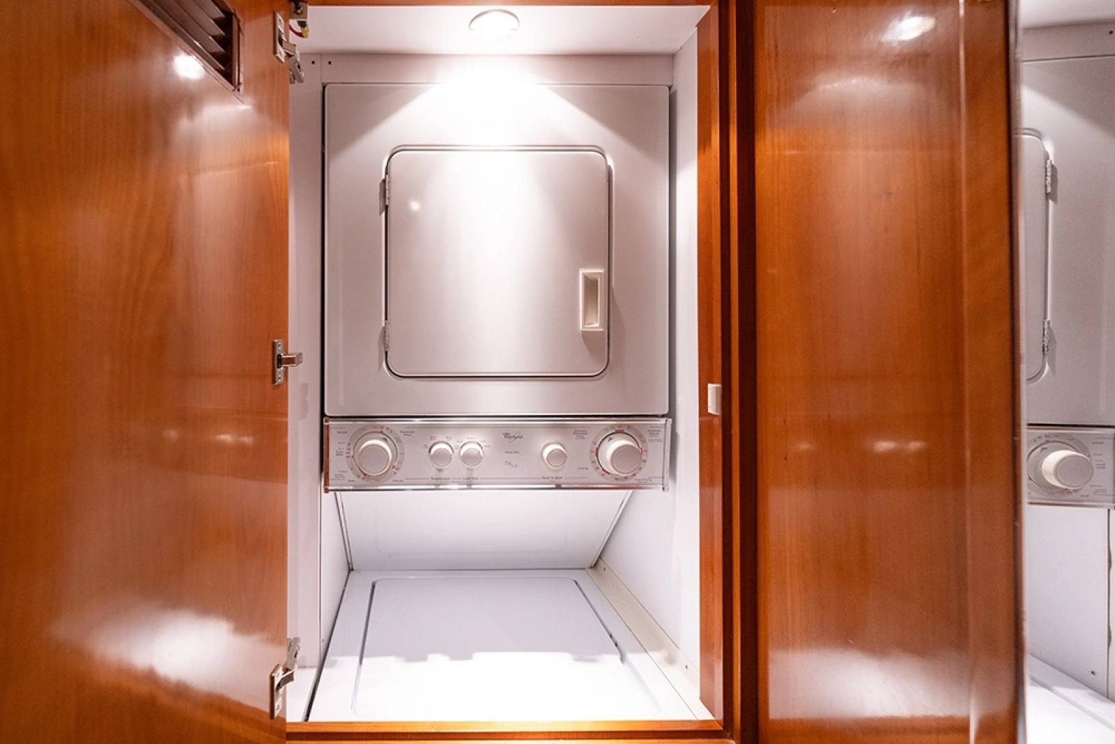 Washer and dryer