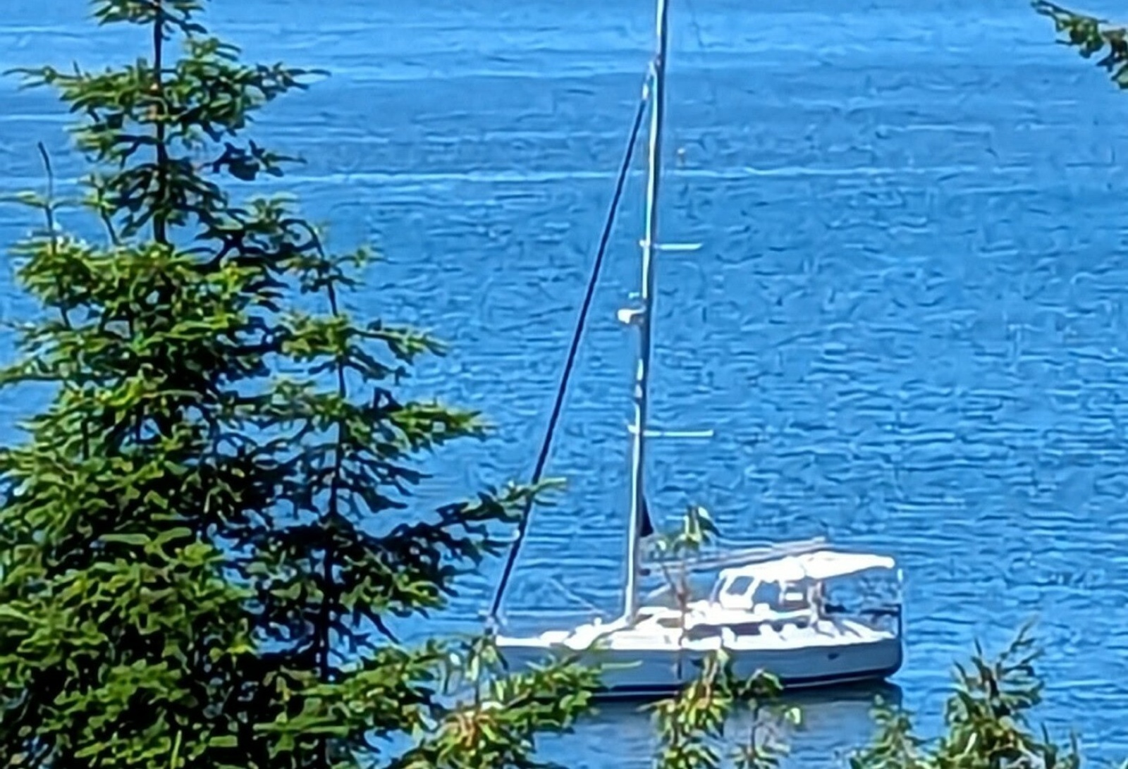 2007 Hunter 44 Deck Salon