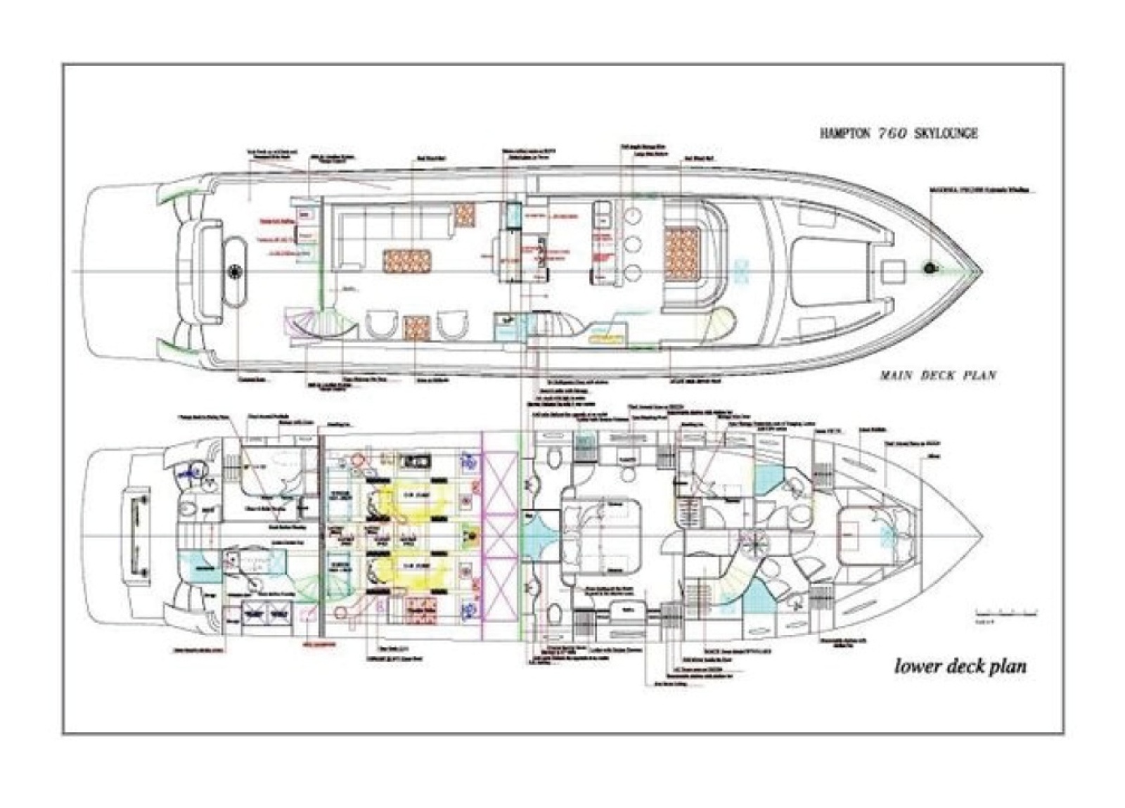 Lower Deck Plan