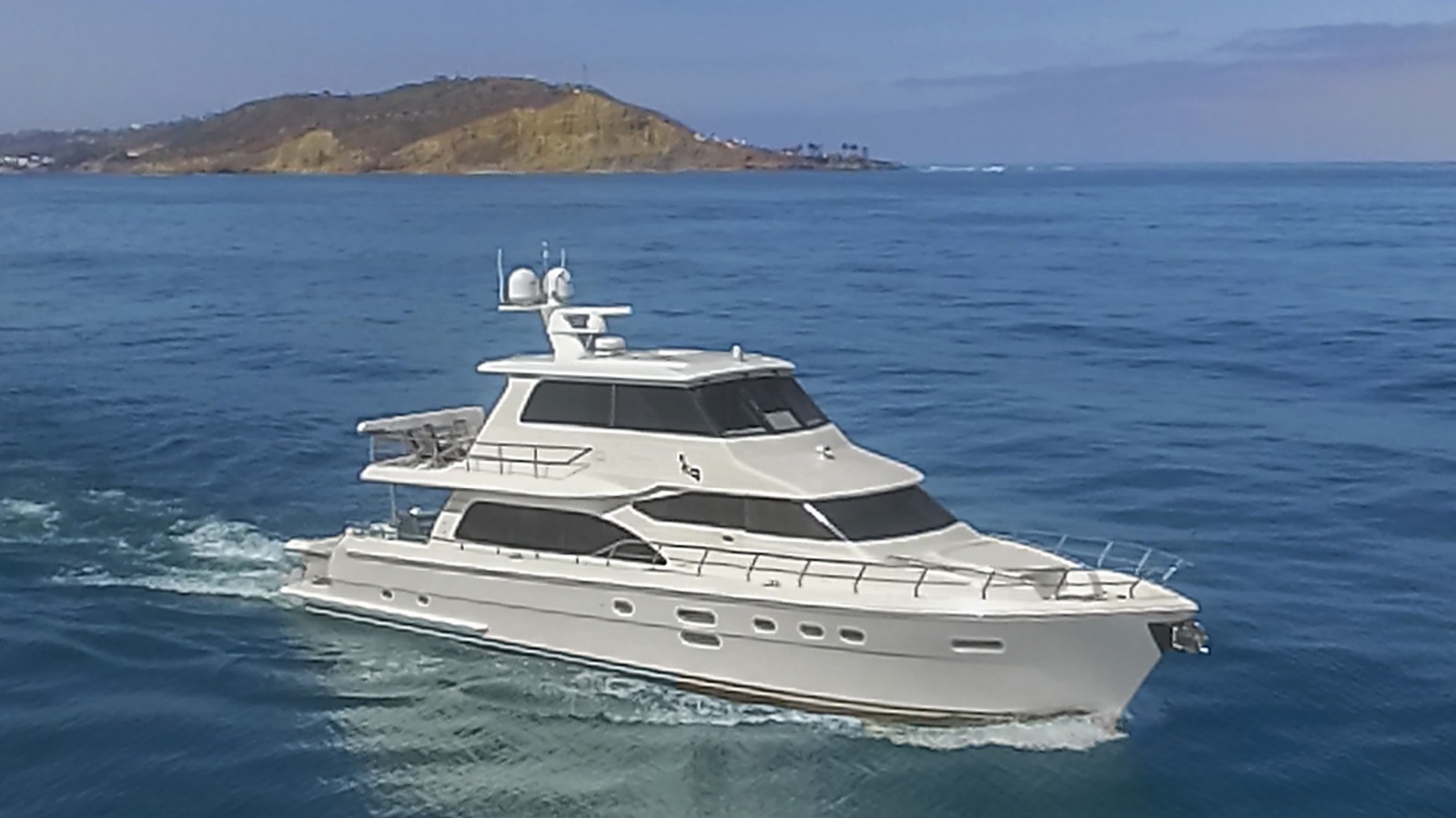 2014 Hampton 760 Sky Lounge Motor Yachts