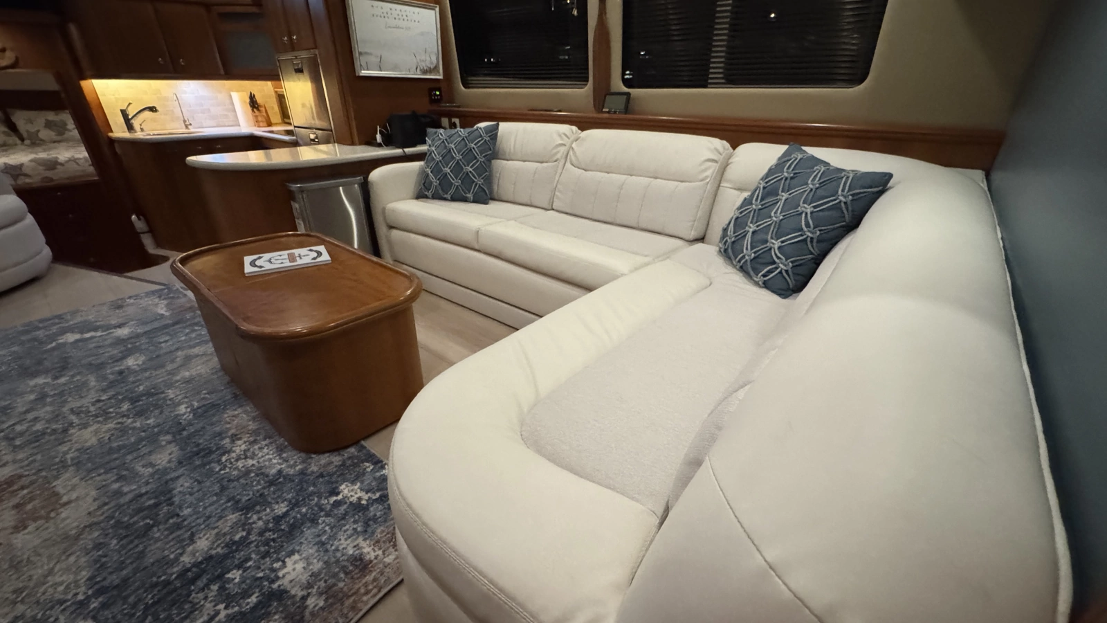 Leather Settee