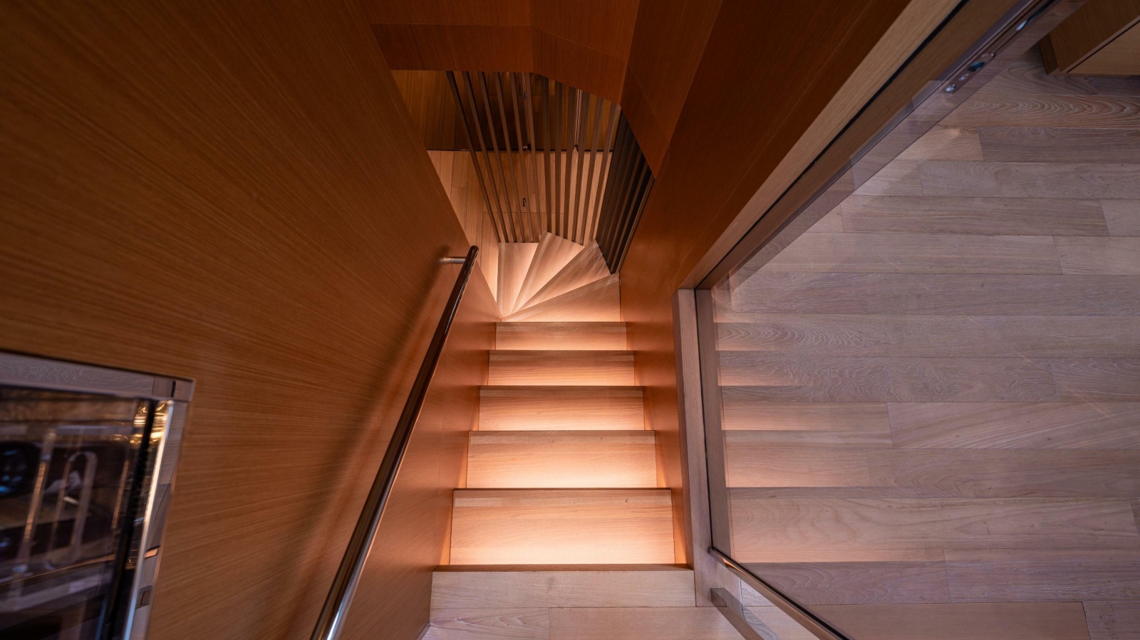 Stairs to Lower Deck