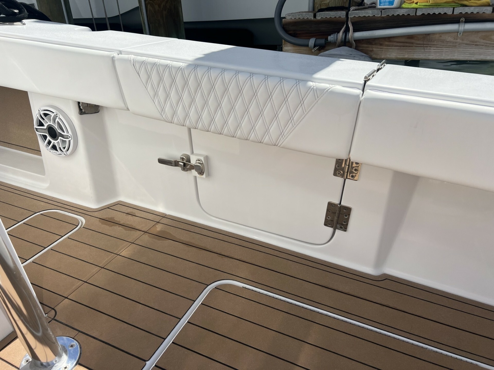 Queen/Smith Custom 53 - Cockpit Transom Gate