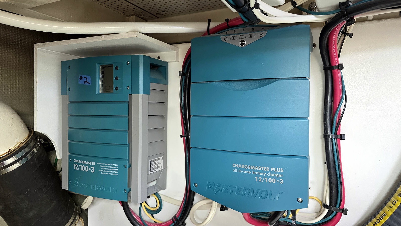 Dual 100 AMP Battery Chargers