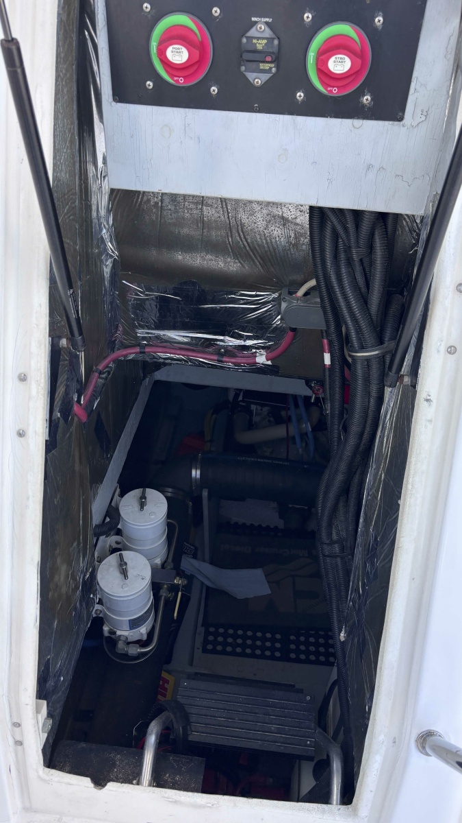 Cockpit Engine Room Access