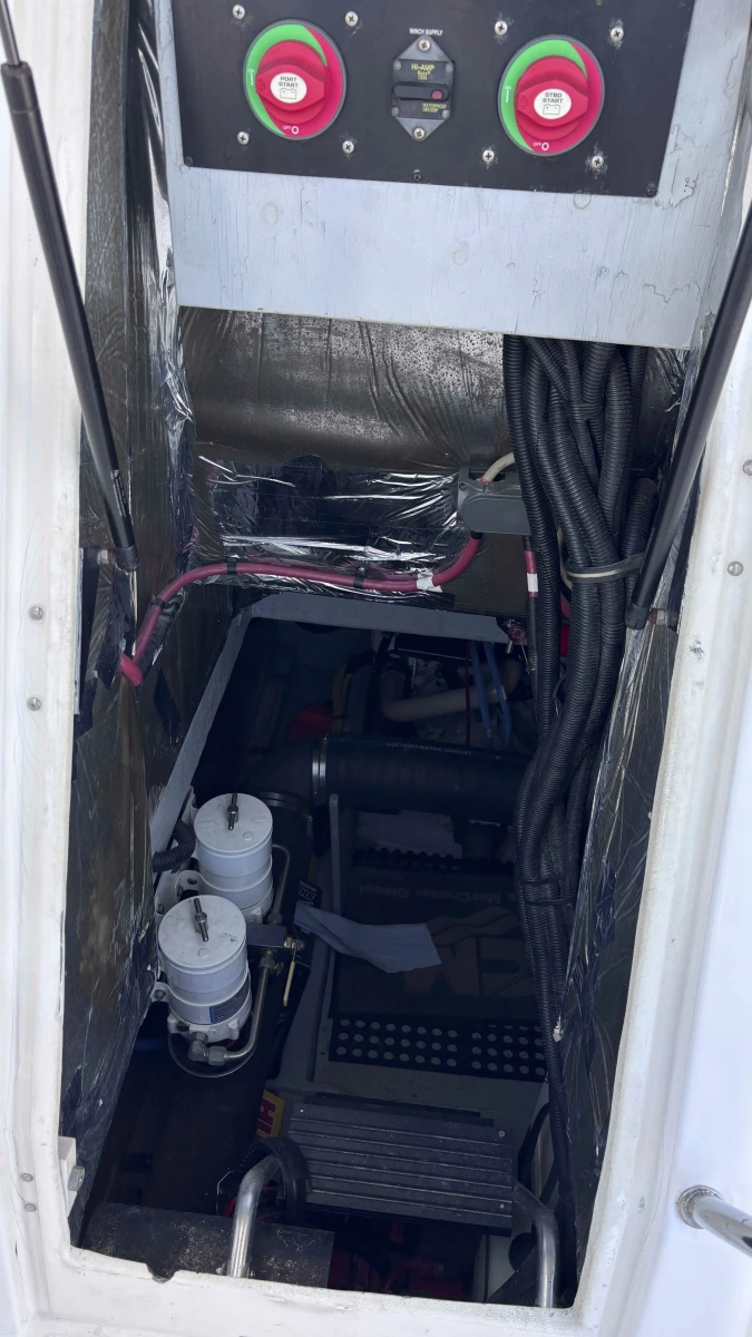 Cockpit Engine Room Access