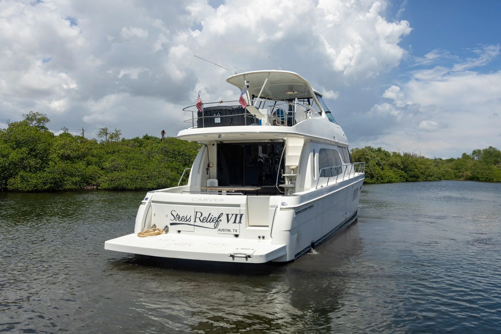 Stress Relief VII 56ft Carver Yacht For Sale