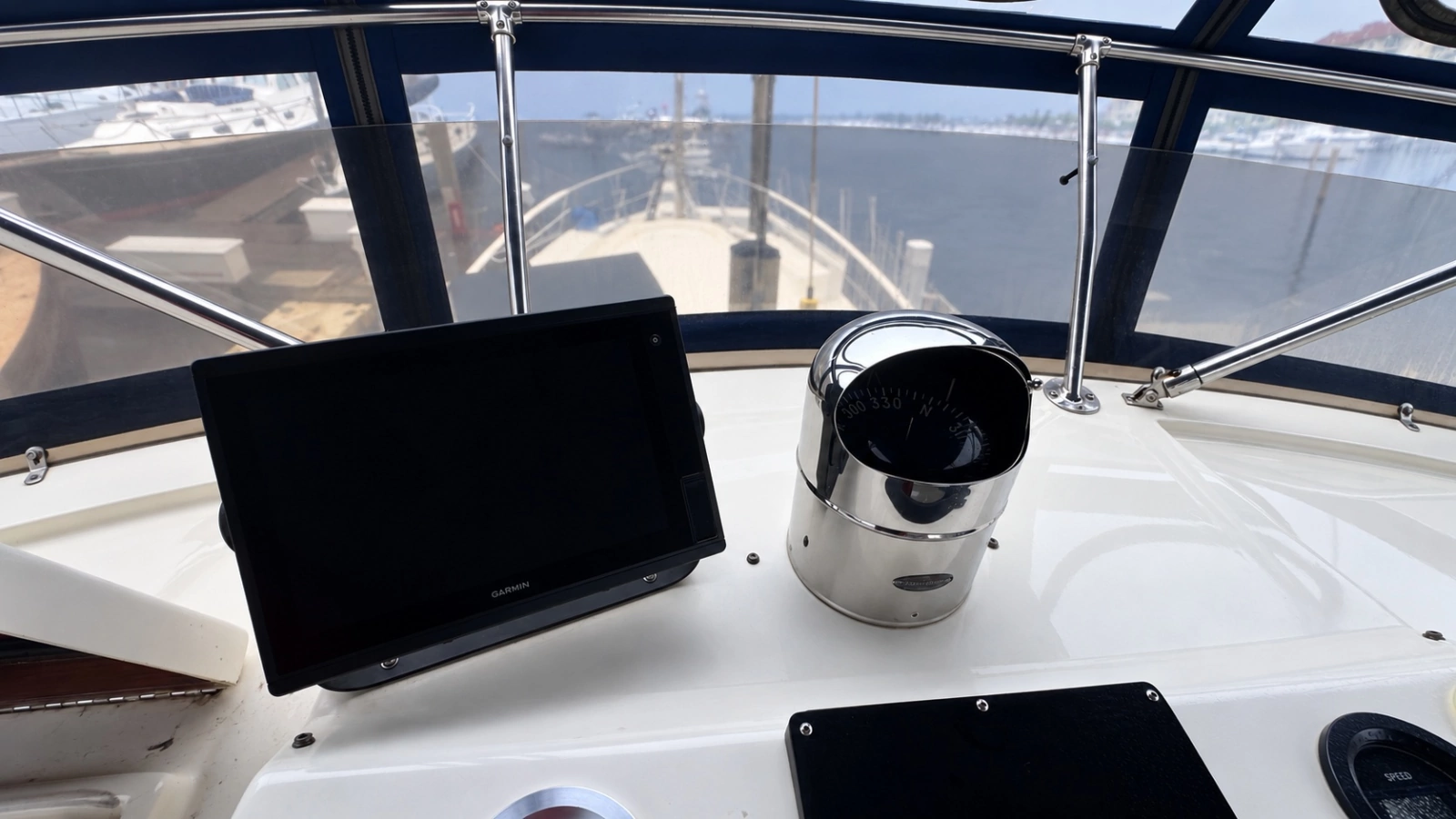 Flybridge Helm Navigation Equipment