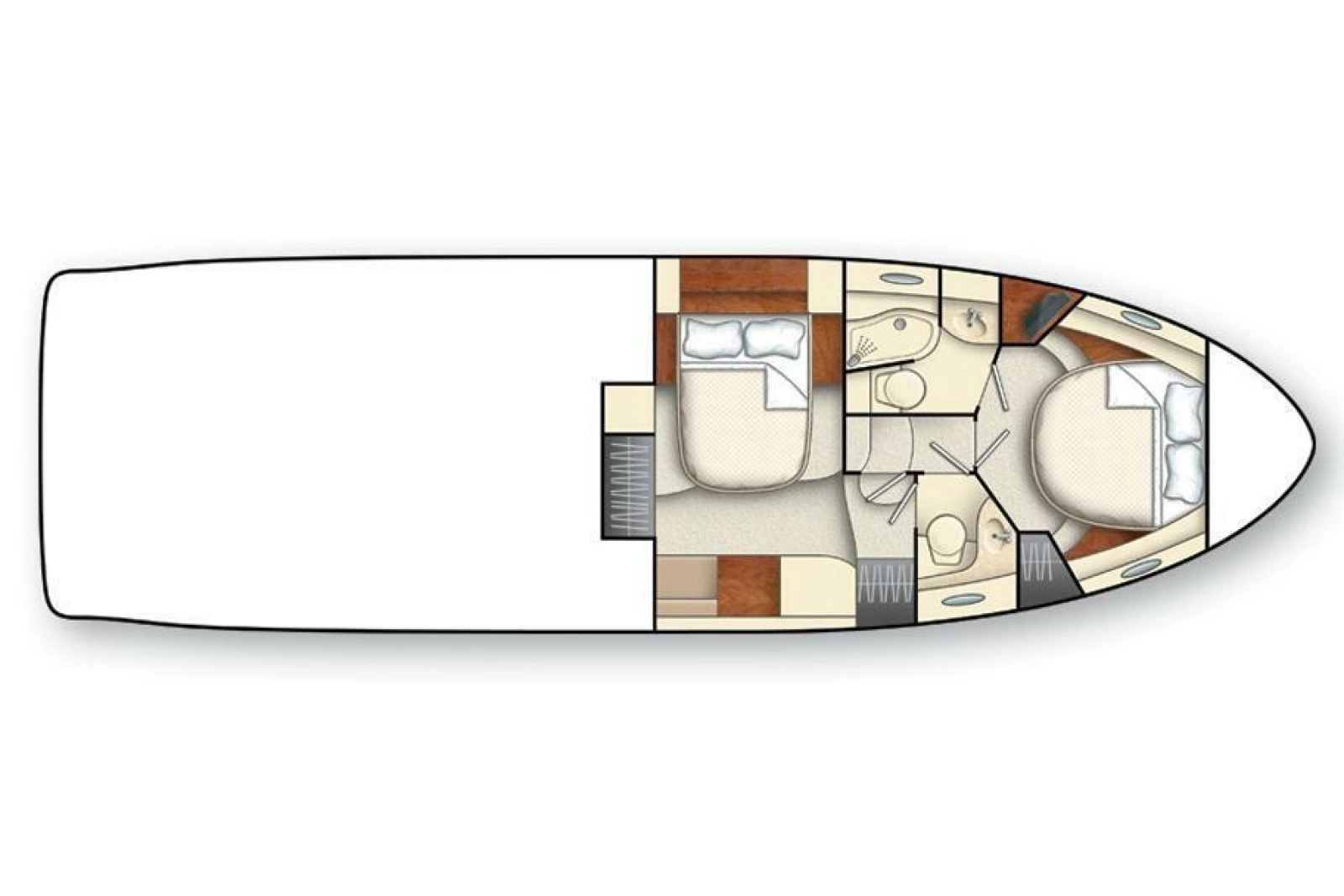 No Schedule 44ft Meridian Yacht For Sale
