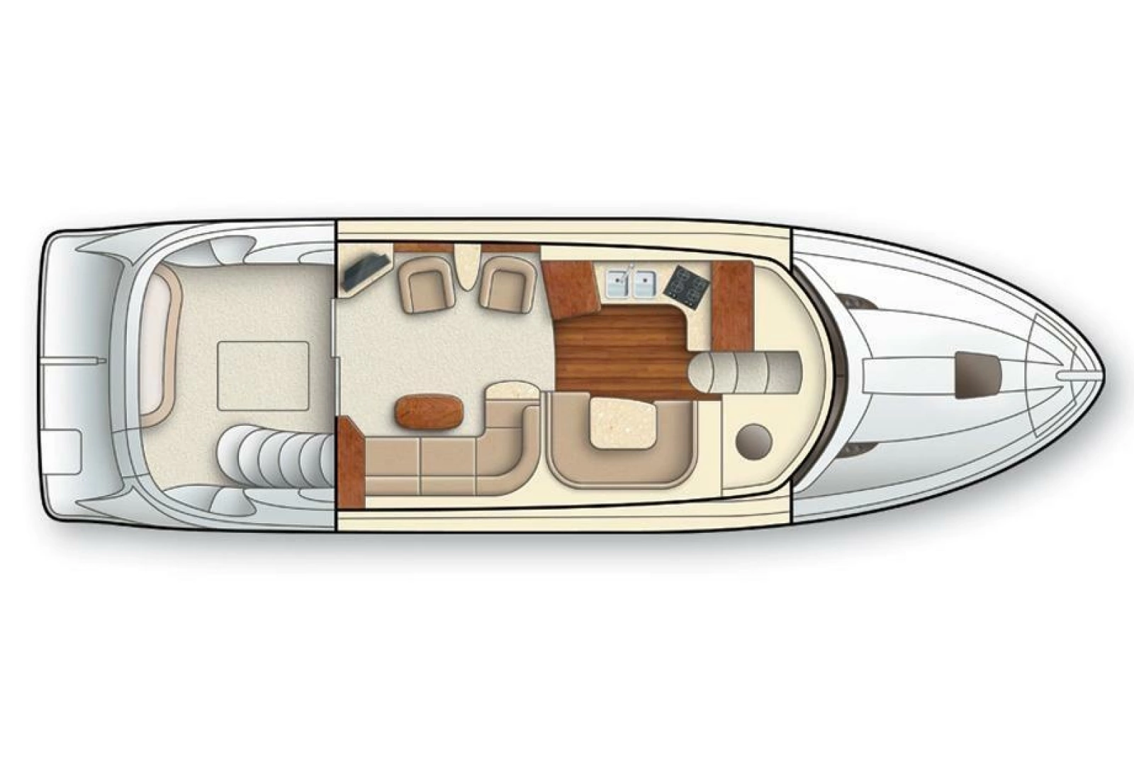 No Schedule 44ft Meridian Yacht For Sale