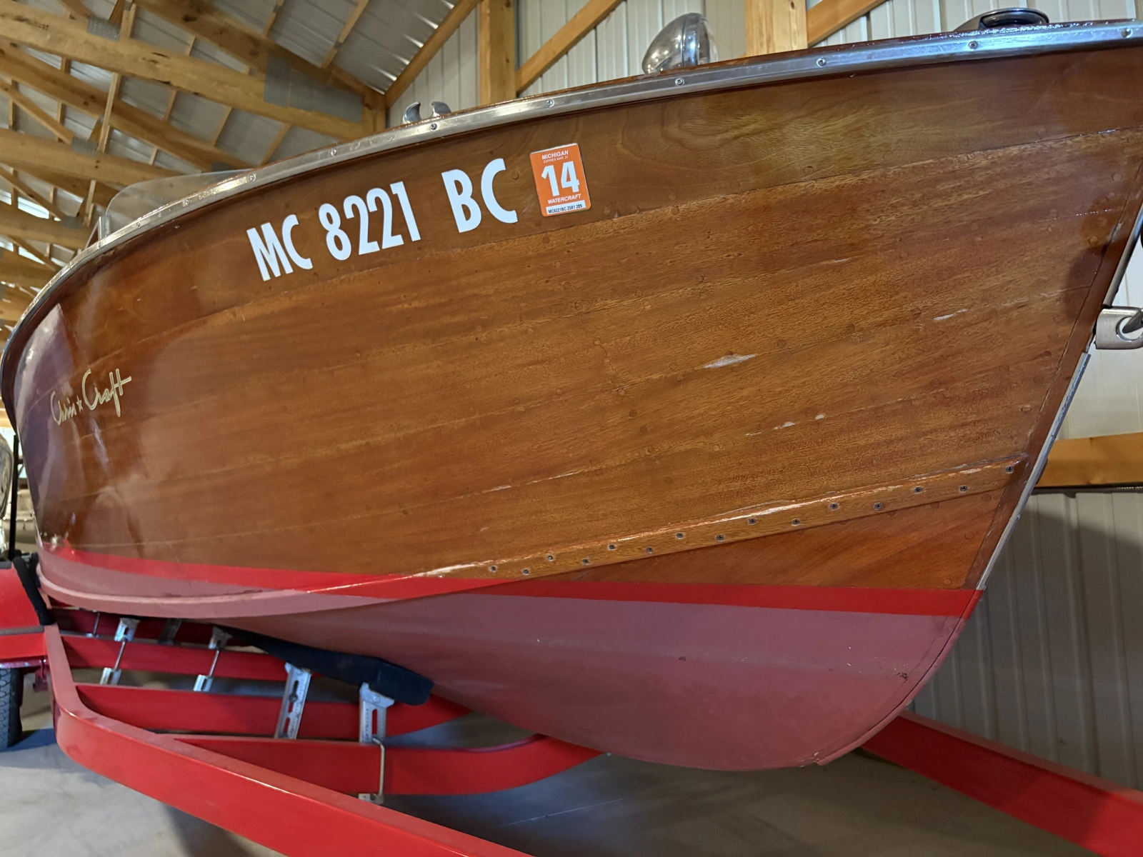 Red Rover 20ft Chris Craft Yacht For Sale