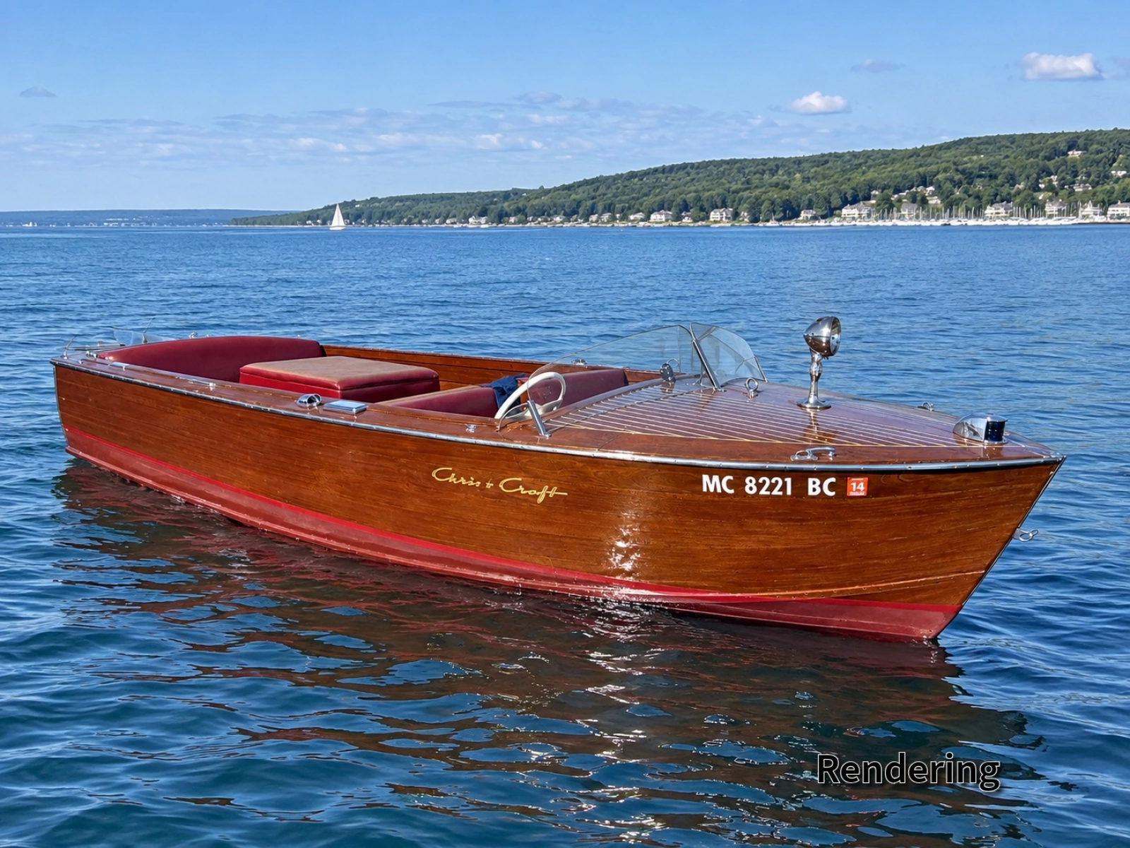Red Rover 20ft Chris Craft Yacht For Sale