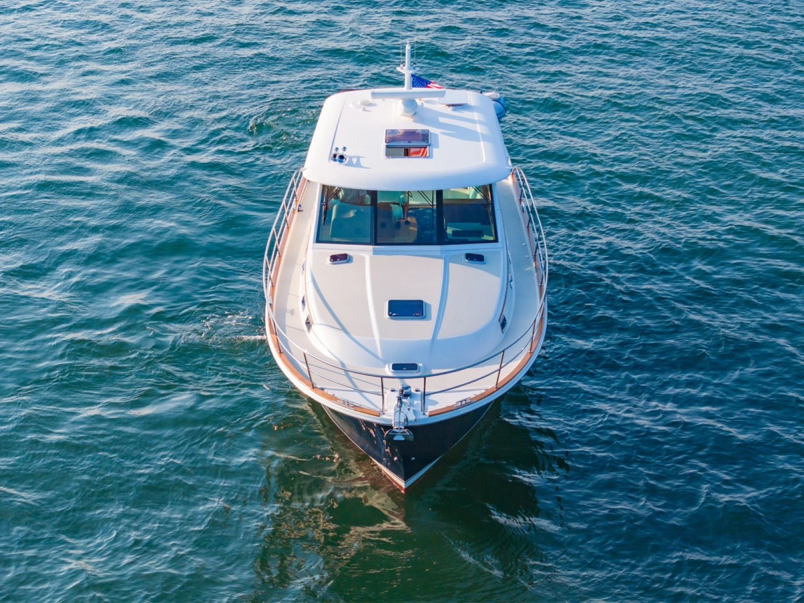 Bow Aerial View
