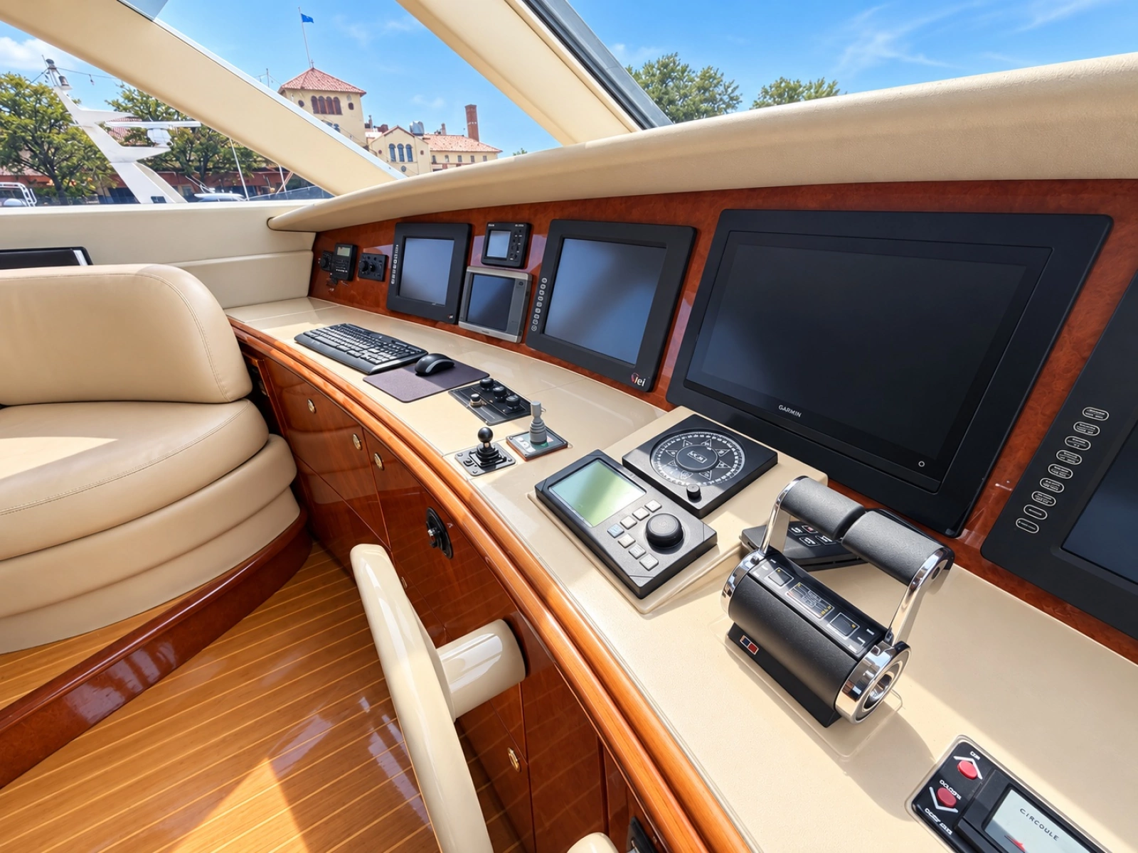 2002 Lazzara Yachts 80 Skylounge