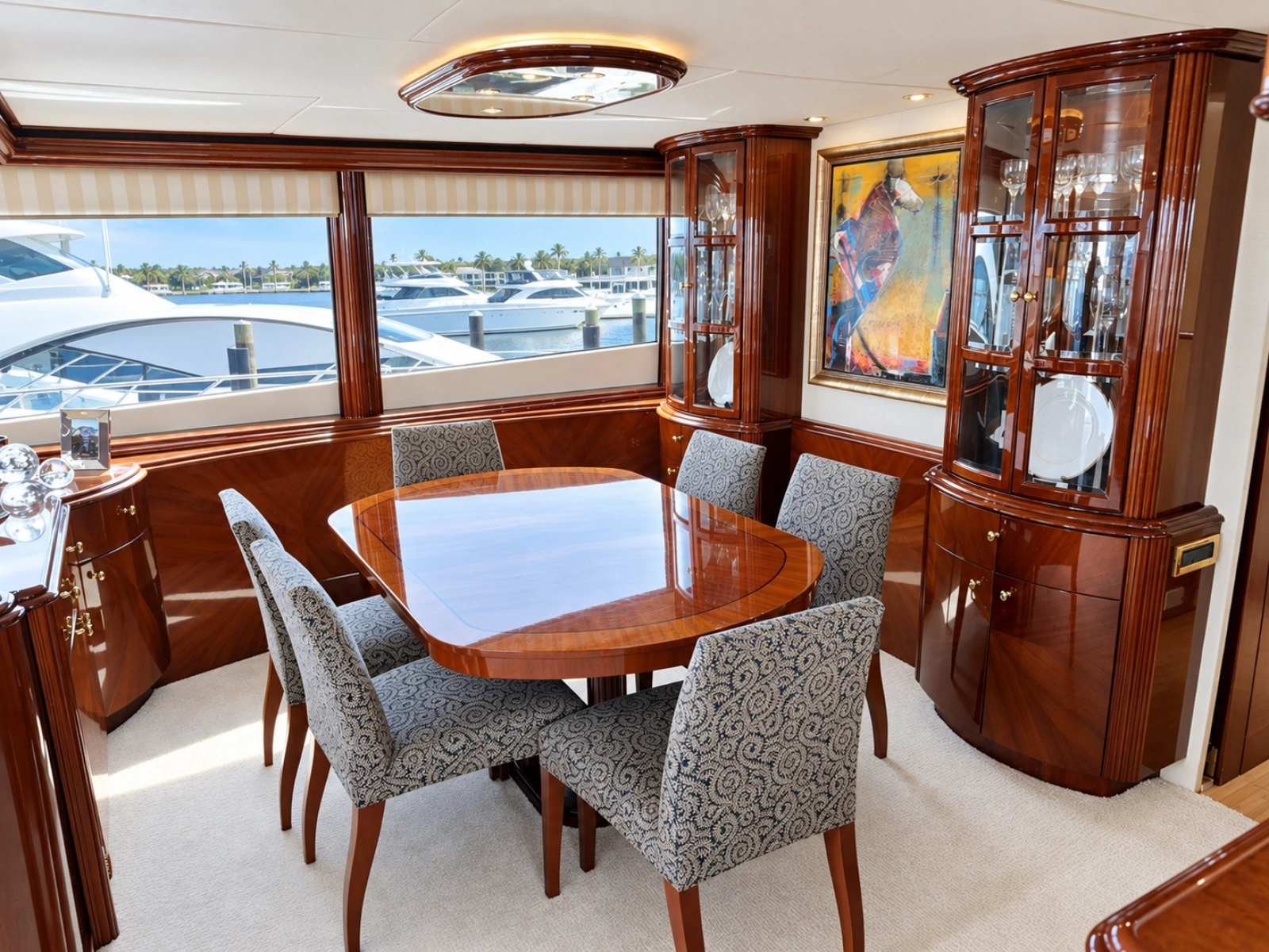 2002 Lazzara Yachts 80 Skylounge