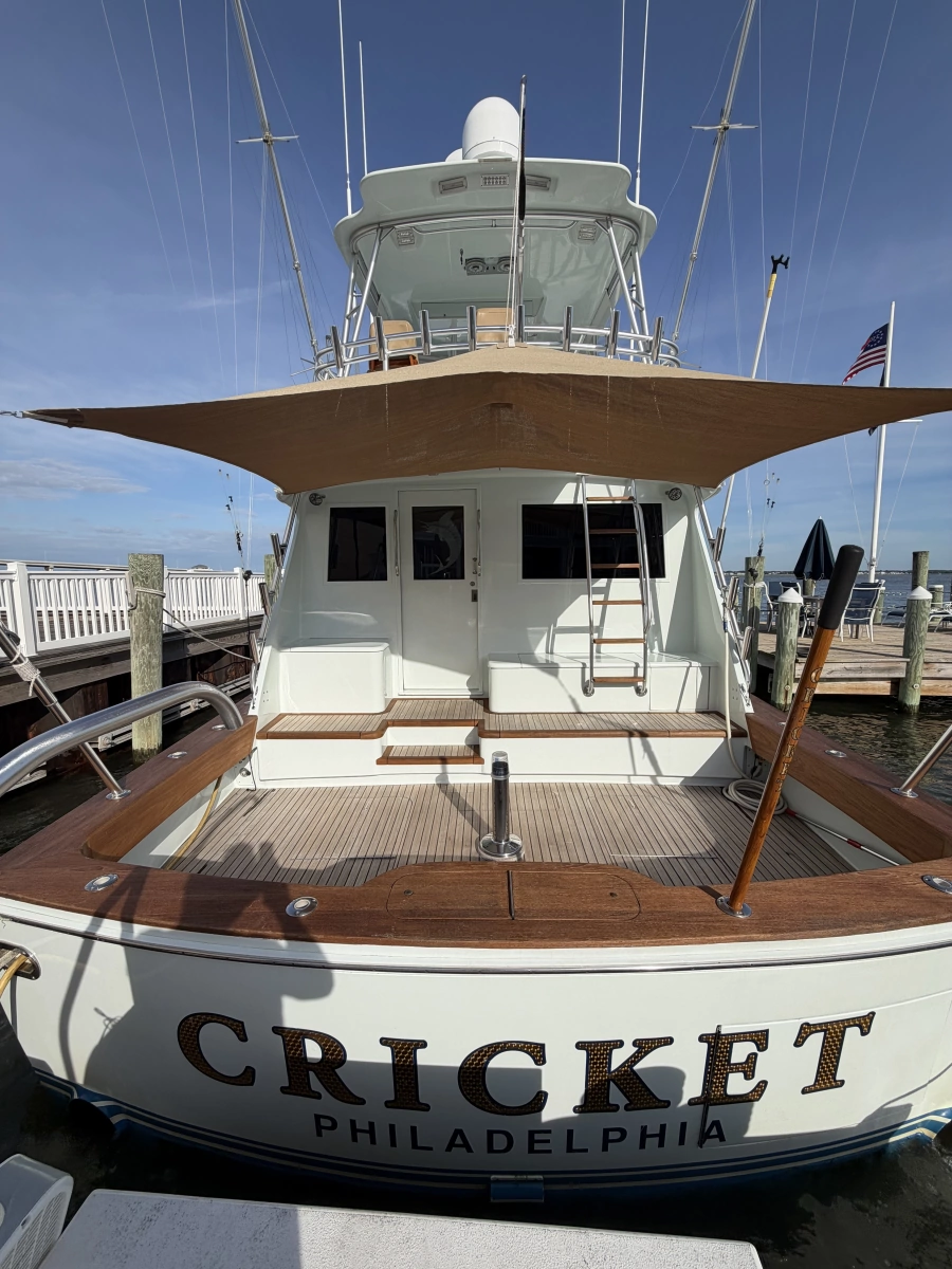 Cricket 50ft Hatteras Yacht For Sale