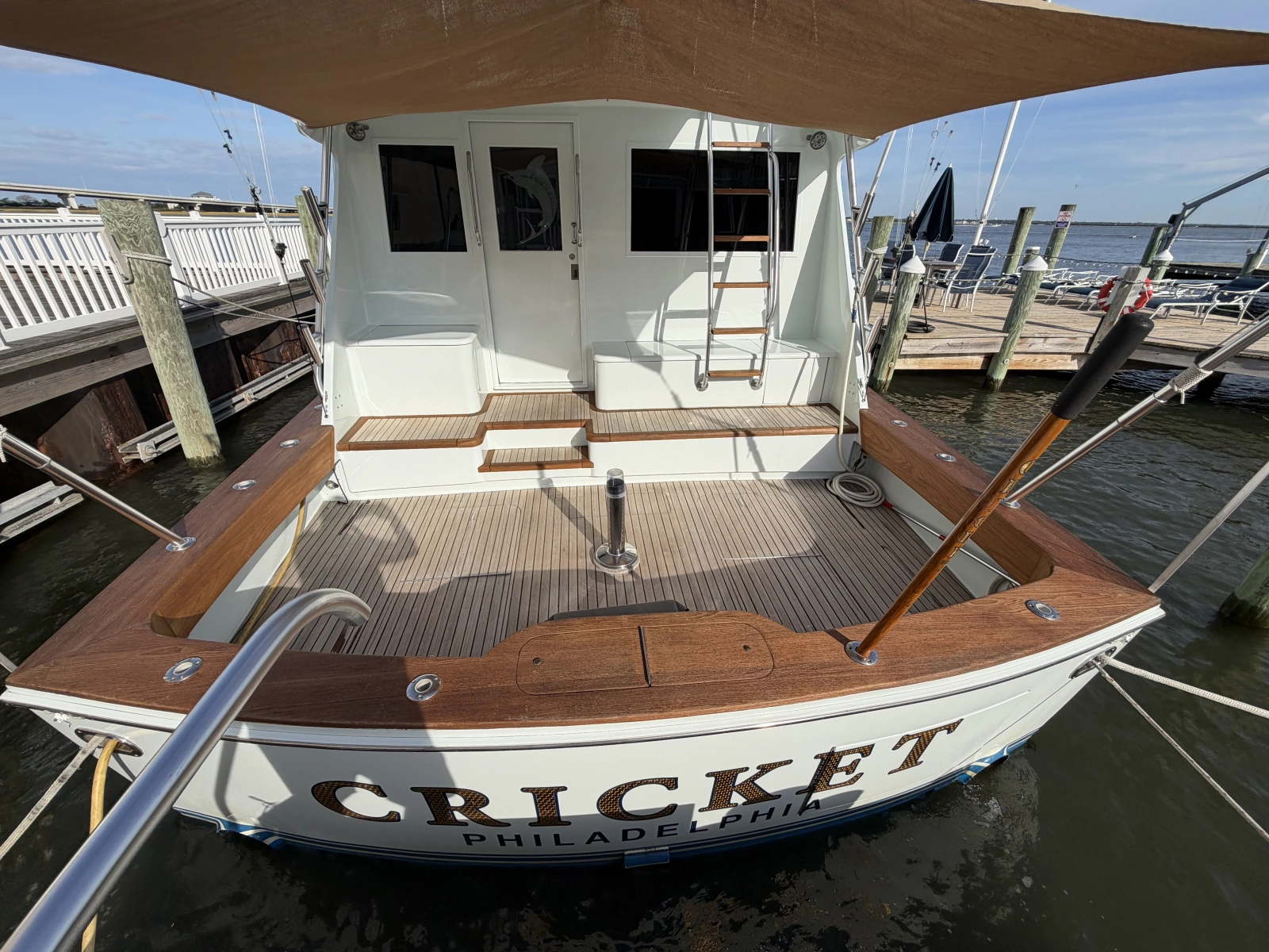 Cricket 50ft Hatteras Yacht For Sale