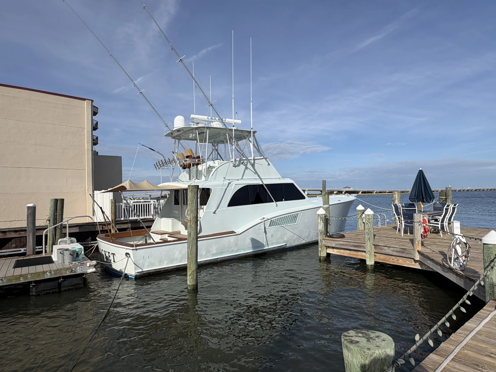 Cricket 50ft Hatteras Yacht For Sale
