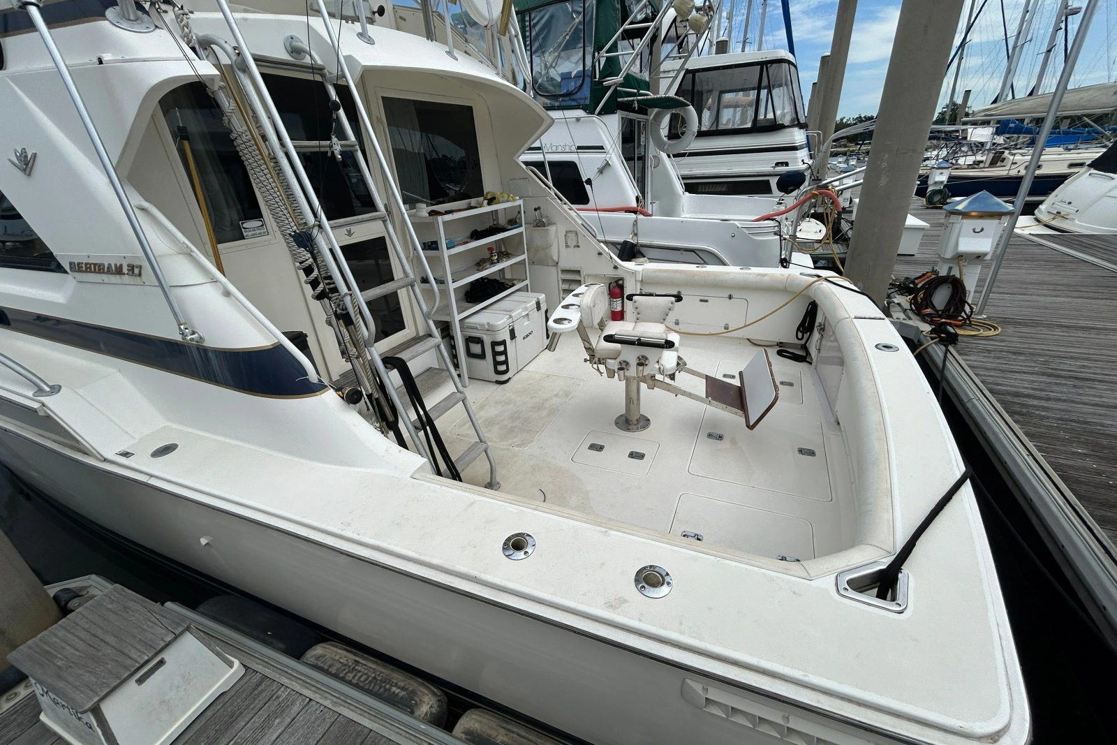 Never Content 37ft Bertram Yacht For Sale
