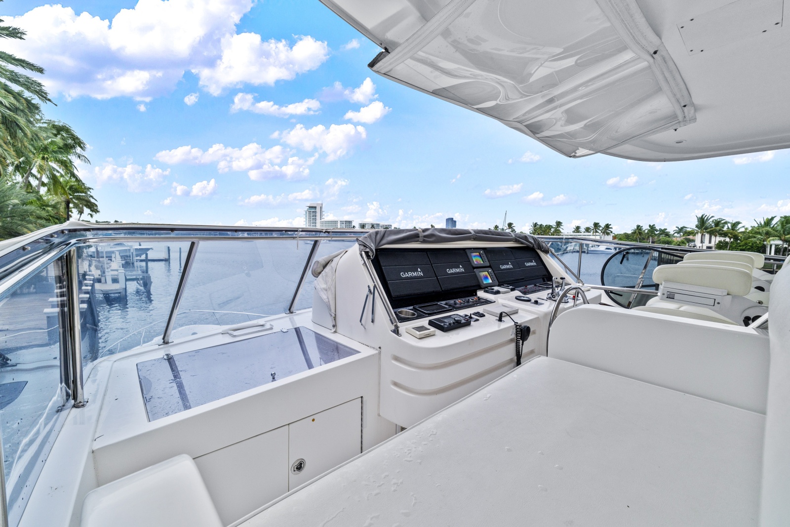 Helm Looking To Starboard