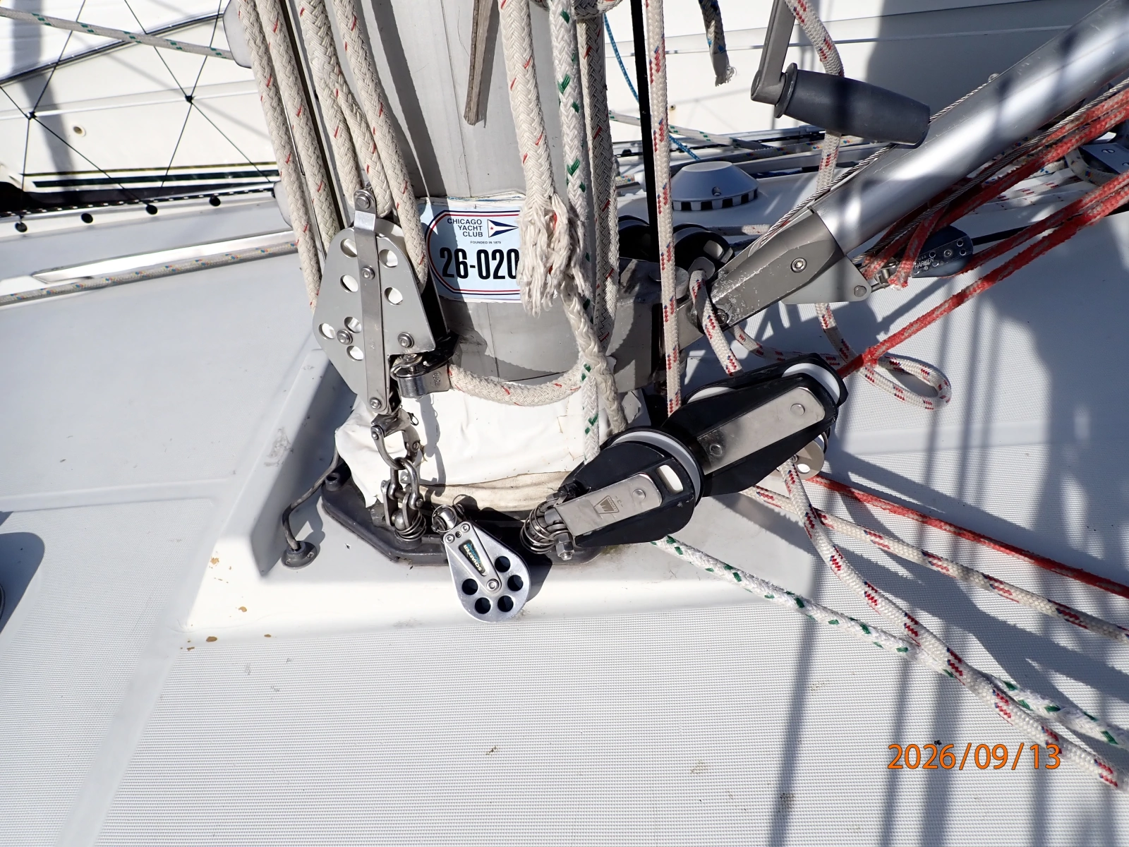 42' Beneteau mast base1