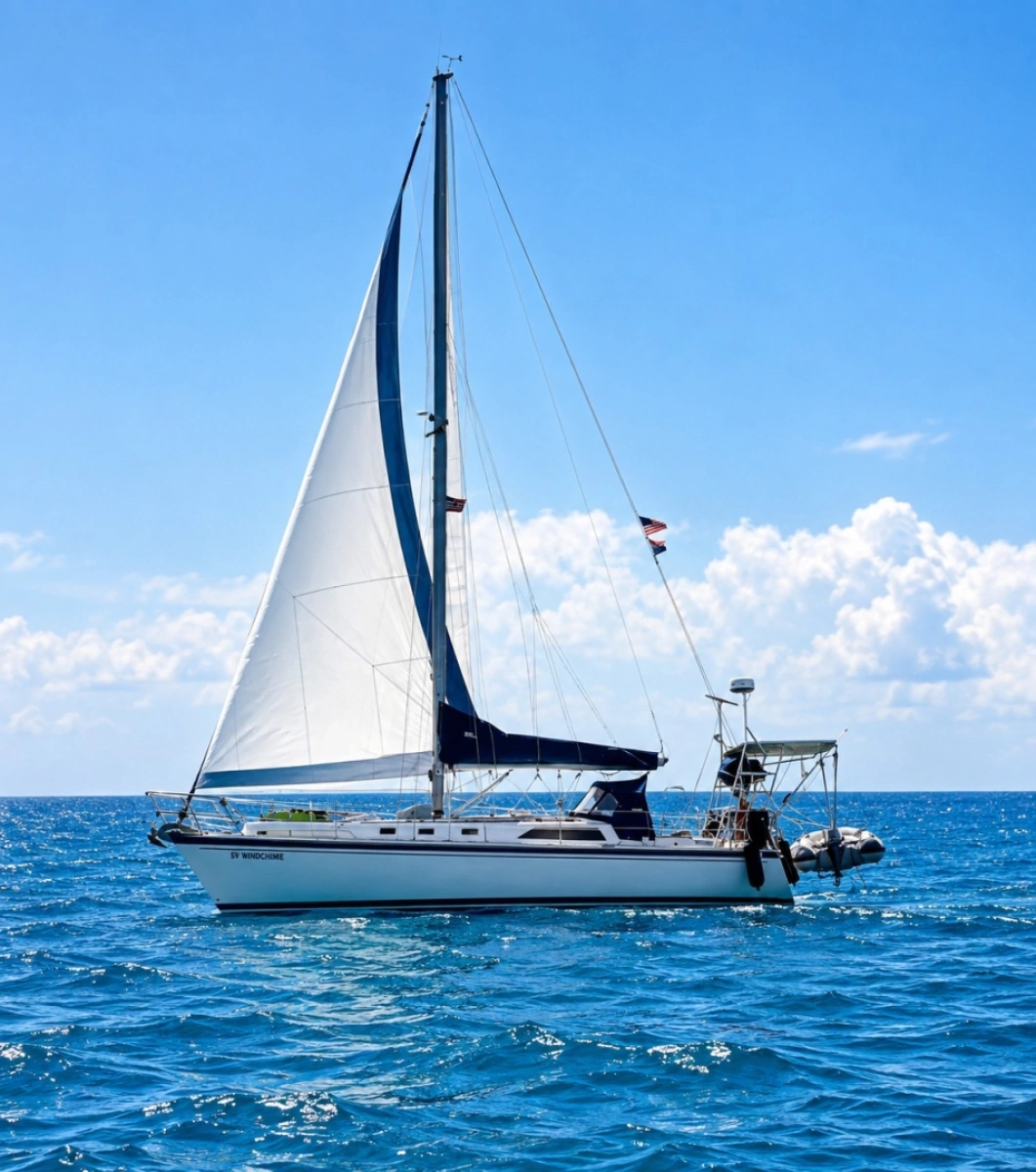 1984 O'Day 34 sloop sailboat