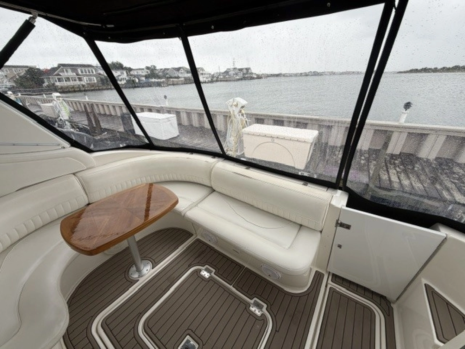 Cockpit looking aft