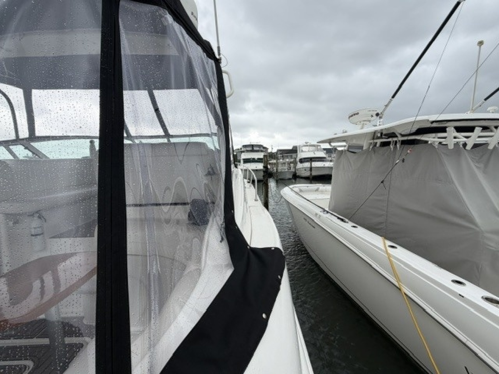 Stbd. side deck access