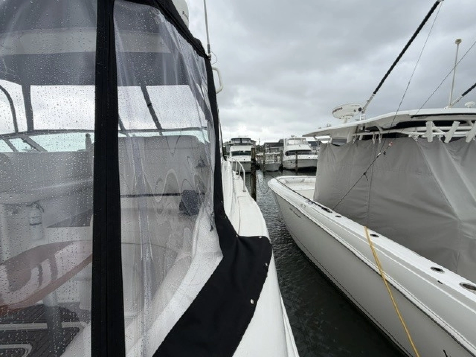 Stbd. side deck access
