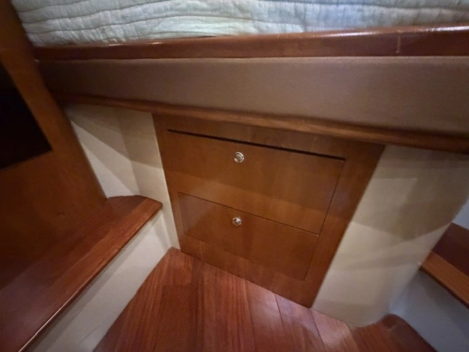 Forward berth drawers