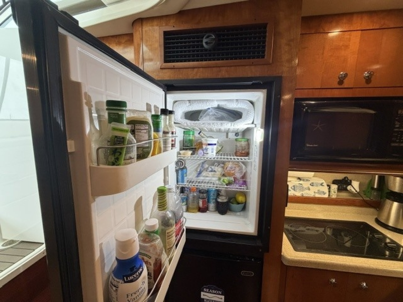 Galley fridge