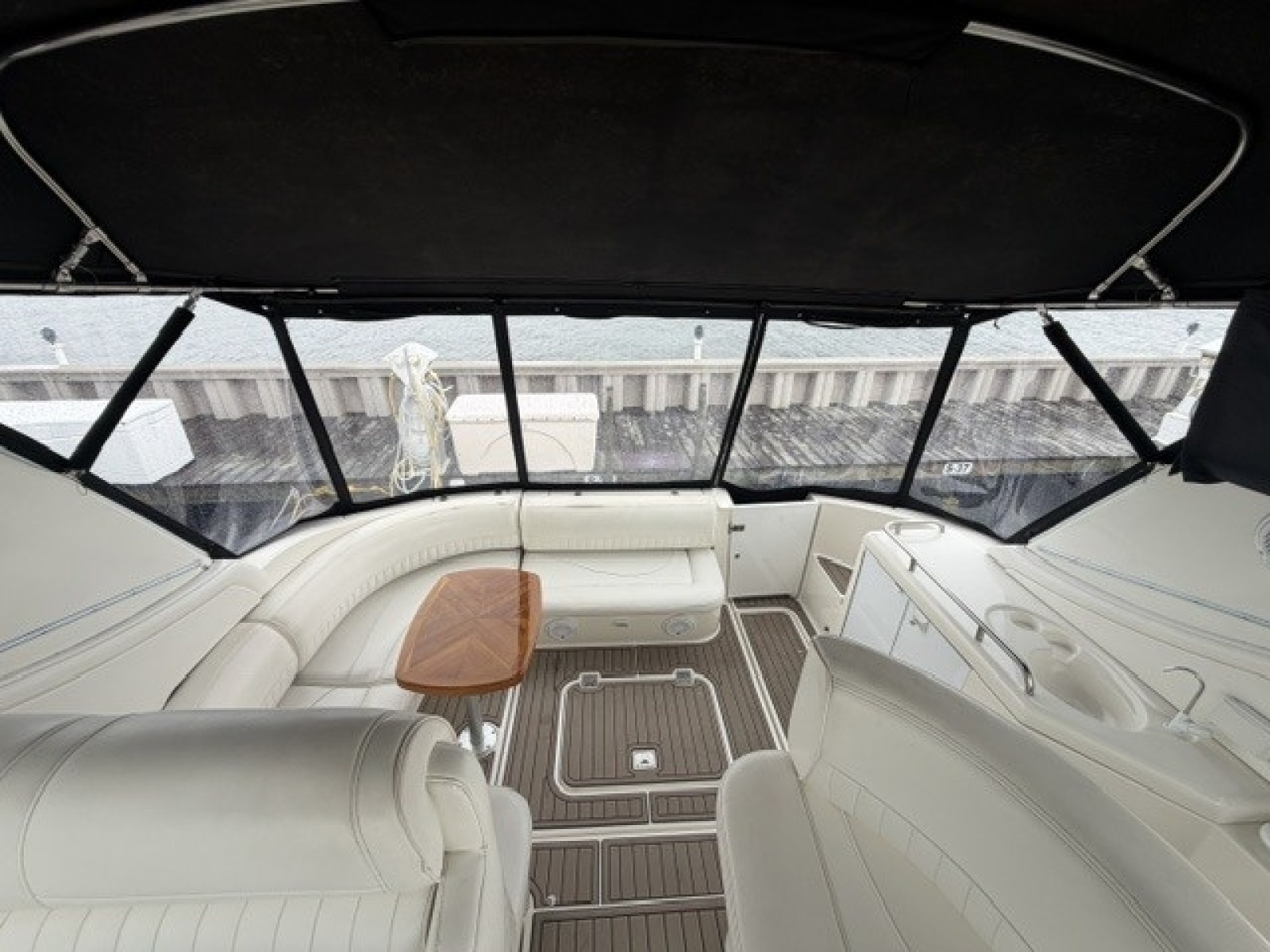 Helm looking aft
