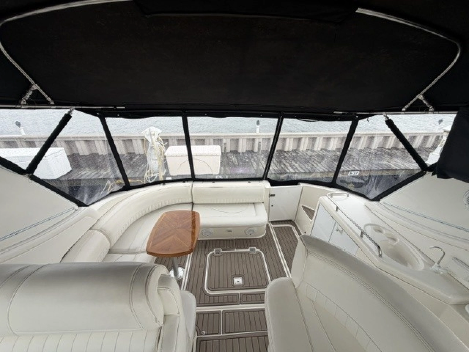 Helm looking aft