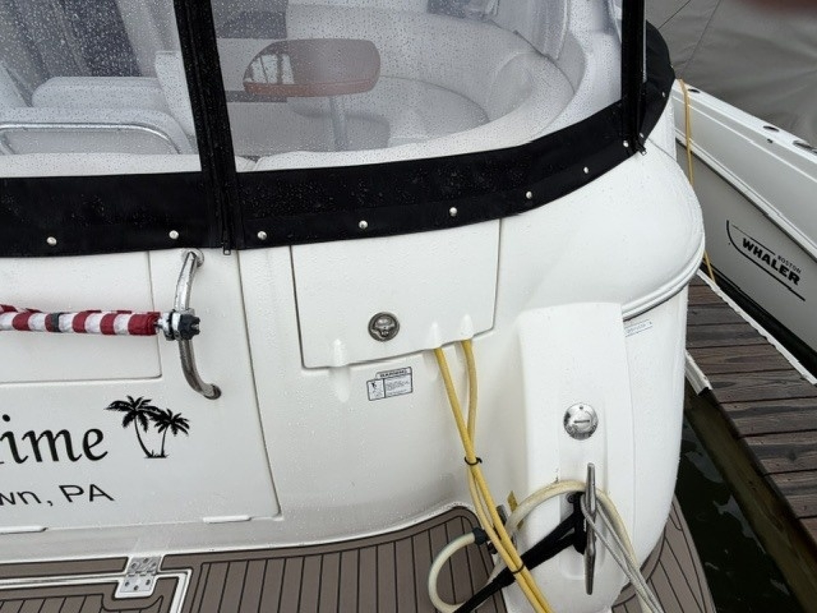 Shore Power locker