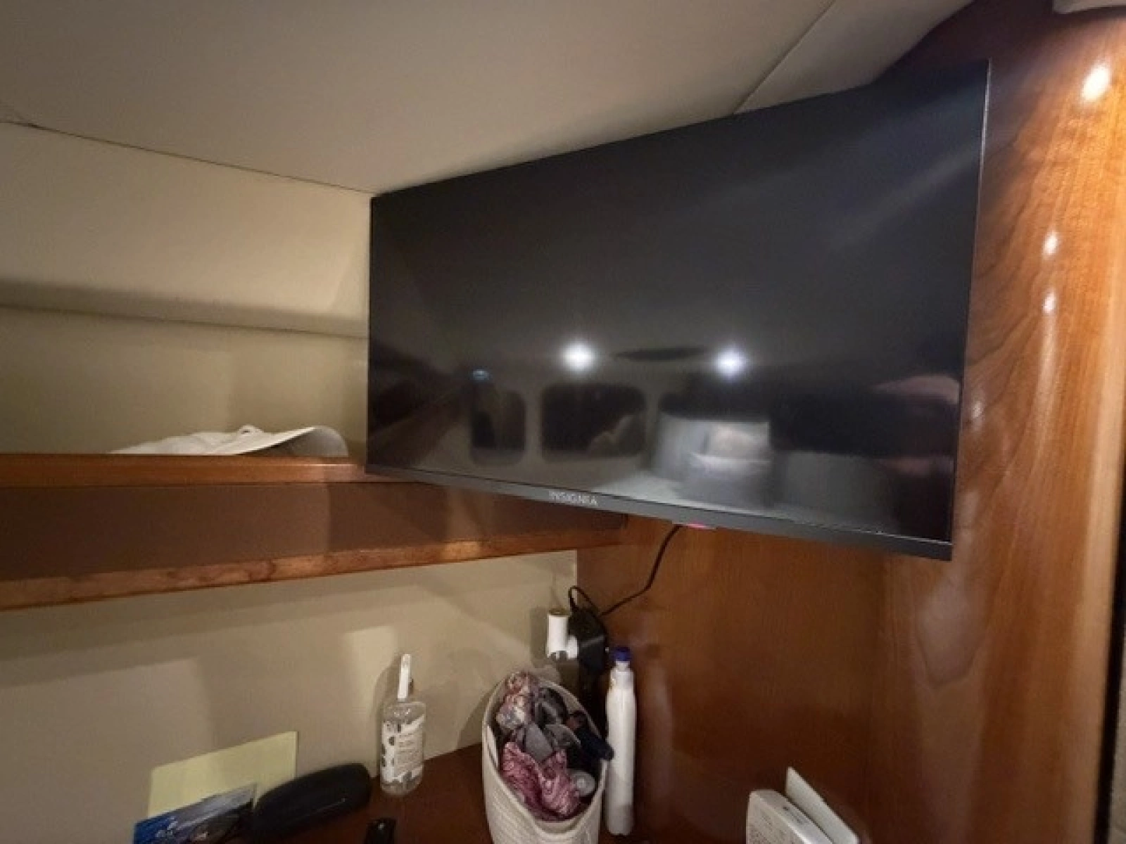 Forward berth TV