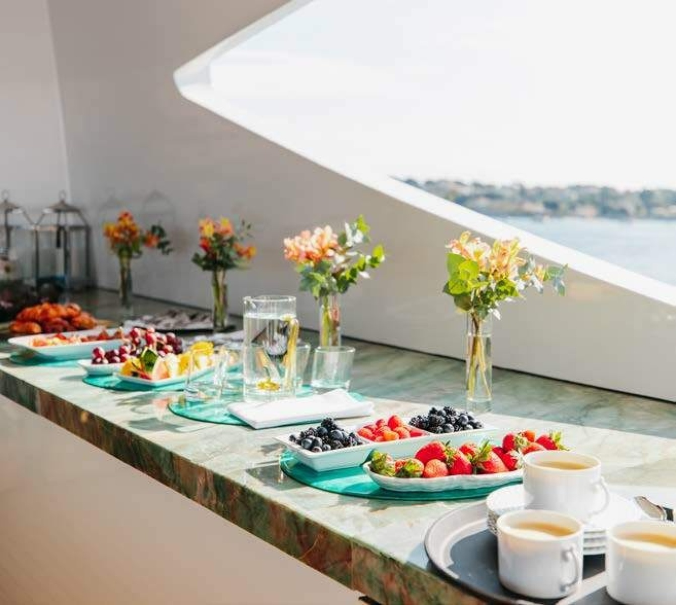 Sun Deck Serving area