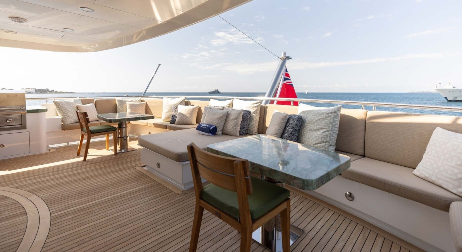 Upper Deck Lounge area