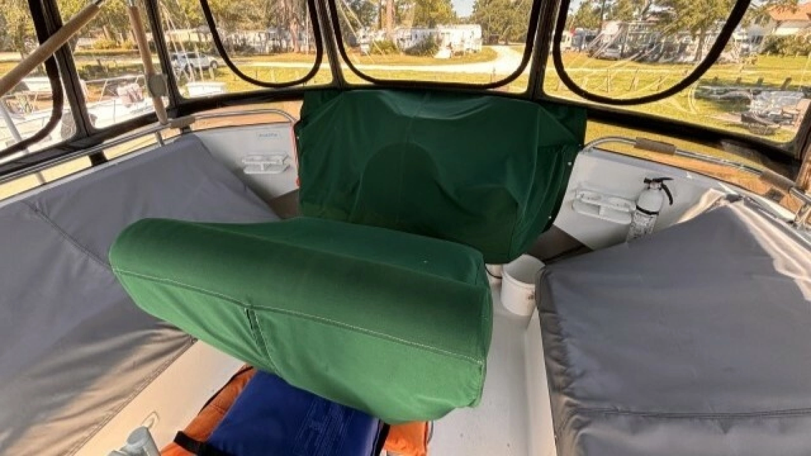 Flybridge Covered