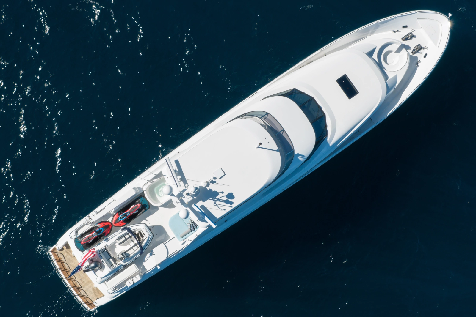 DETERMINATION 112ft Westport Yacht For Sale